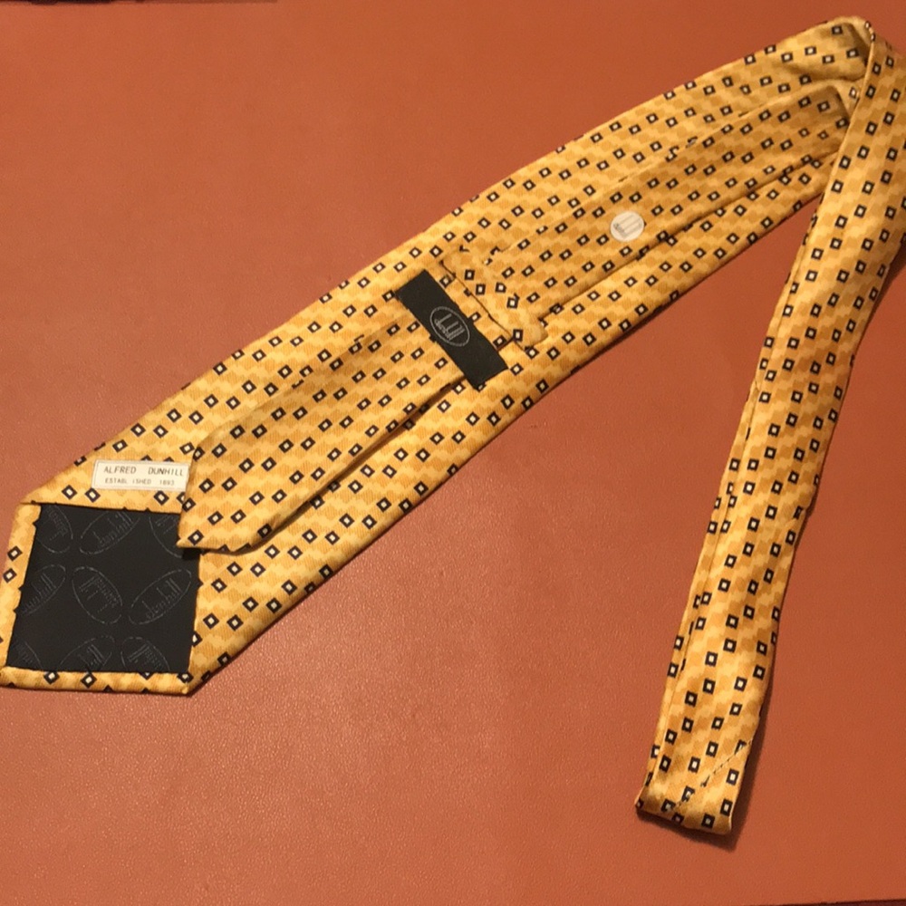 Alfred Dunhill Silk Tie View 6